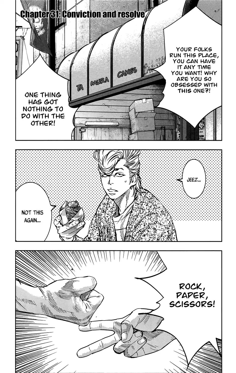 Crows Zero II: Suzuran x Houen Chapter 31 page 2 - Chapter 31: Conviction and resolve