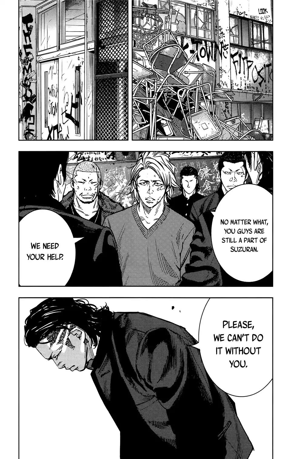Crows Zero II: Suzuran x Houen Chapter 31 page 21 - Chapter 31: Conviction and resolve