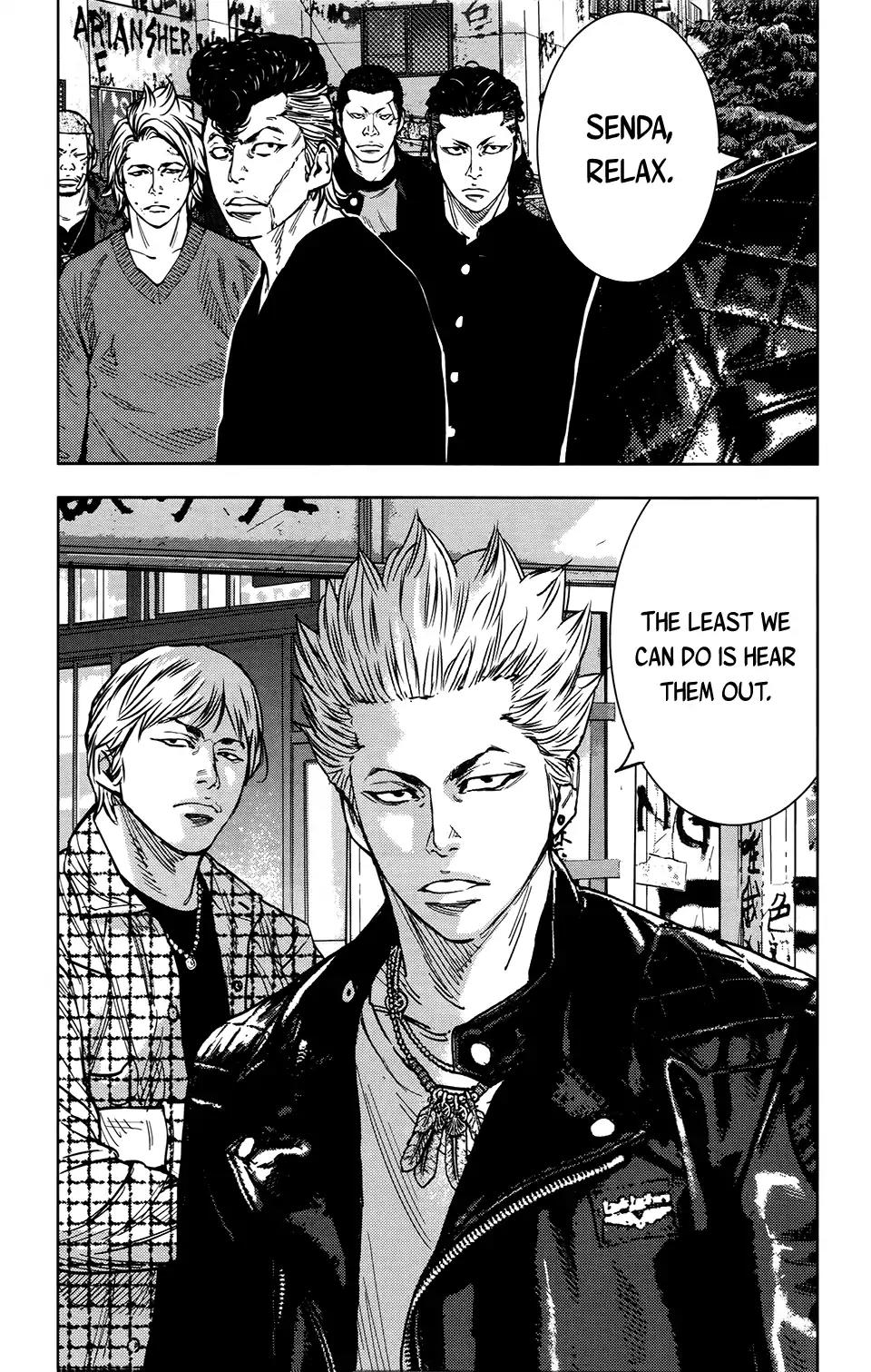 Crows Zero II: Suzuran x Houen Chapter 31 page 23 - Chapter 31: Conviction and resolve