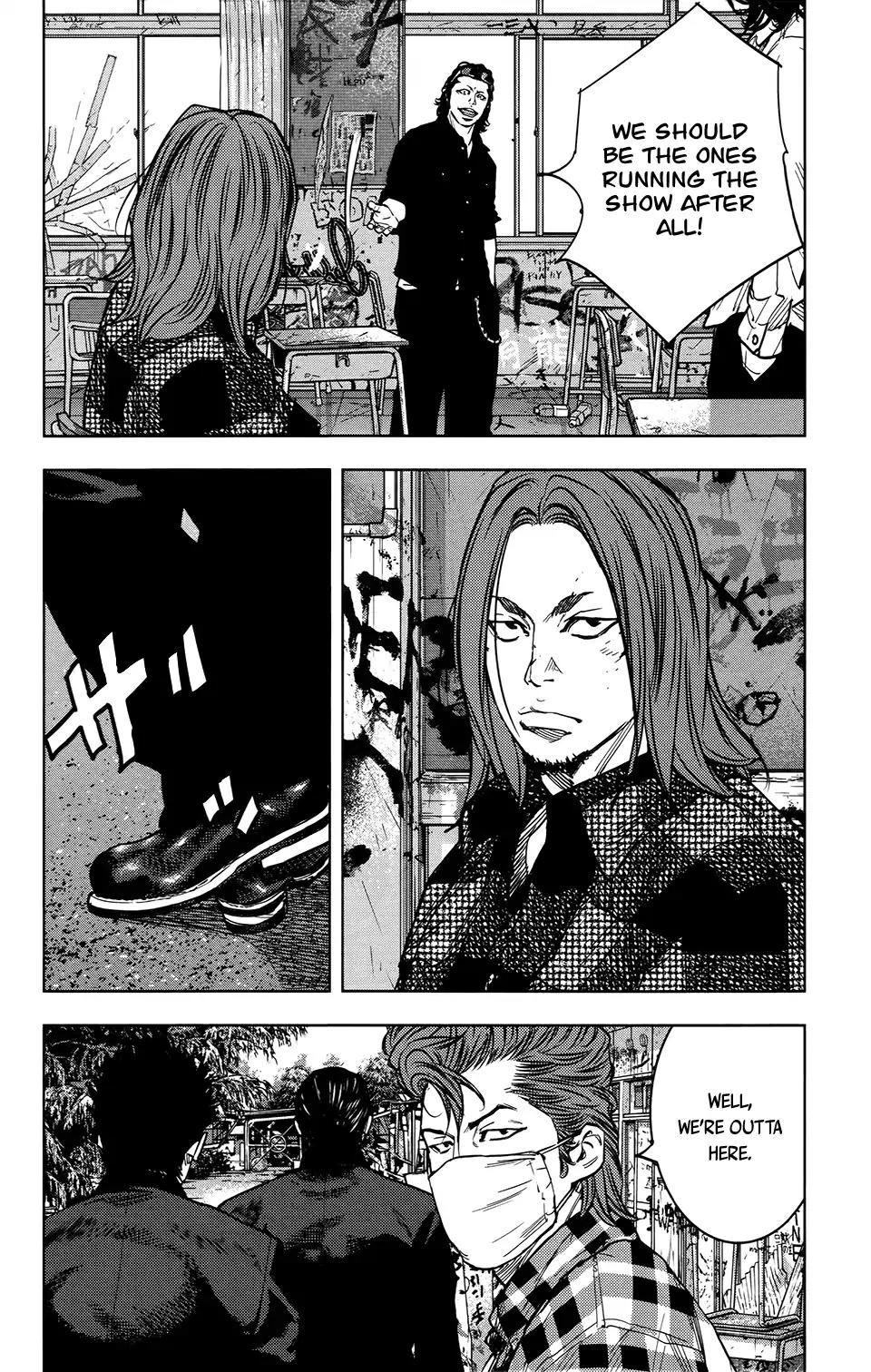 Crows Zero II: Suzuran x Houen Chapter 32 page 10 - Chapter 32: The Day of Battle