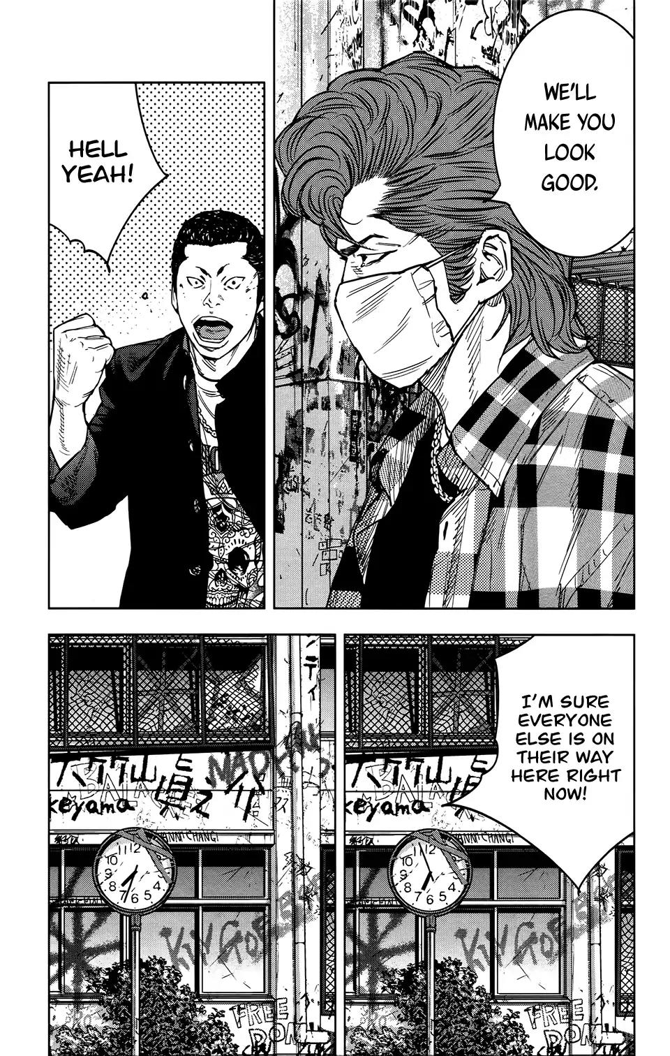 Crows Zero II: Suzuran x Houen Chapter 32 page 7 - Chapter 32: The Day of Battle