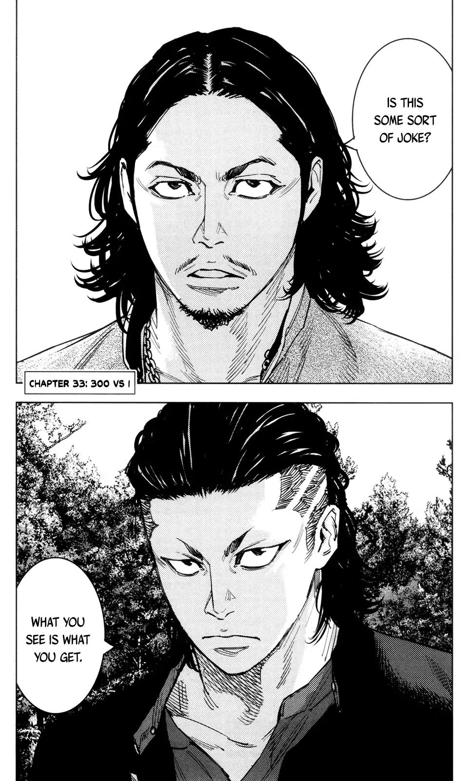 Crows Zero II: Suzuran x Houen Chapter 33 page 6 - Chapter 33: 300 vs 1