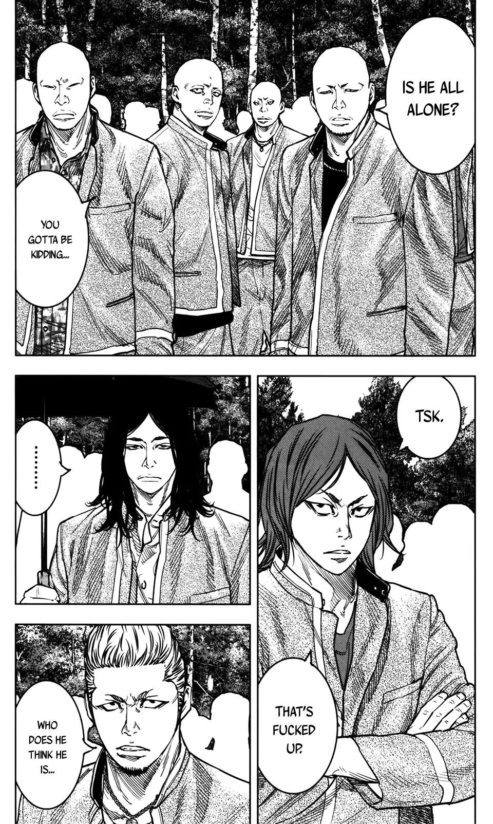 Crows Zero II: Suzuran x Houen Chapter 33 page 8 - Chapter 33: 300 vs 1