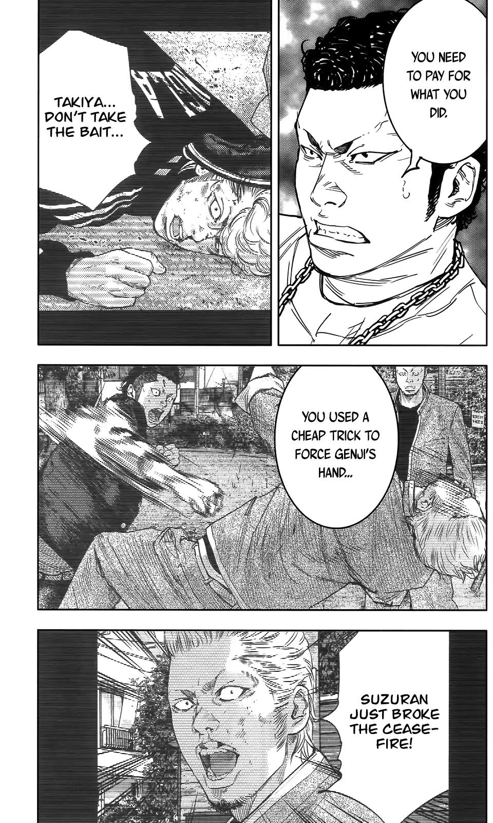 Crows Zero II: Suzuran x Houen Chapter 35 page 10 - Chapter 35: Tamura Chuuta Vs Shibayama Hayato