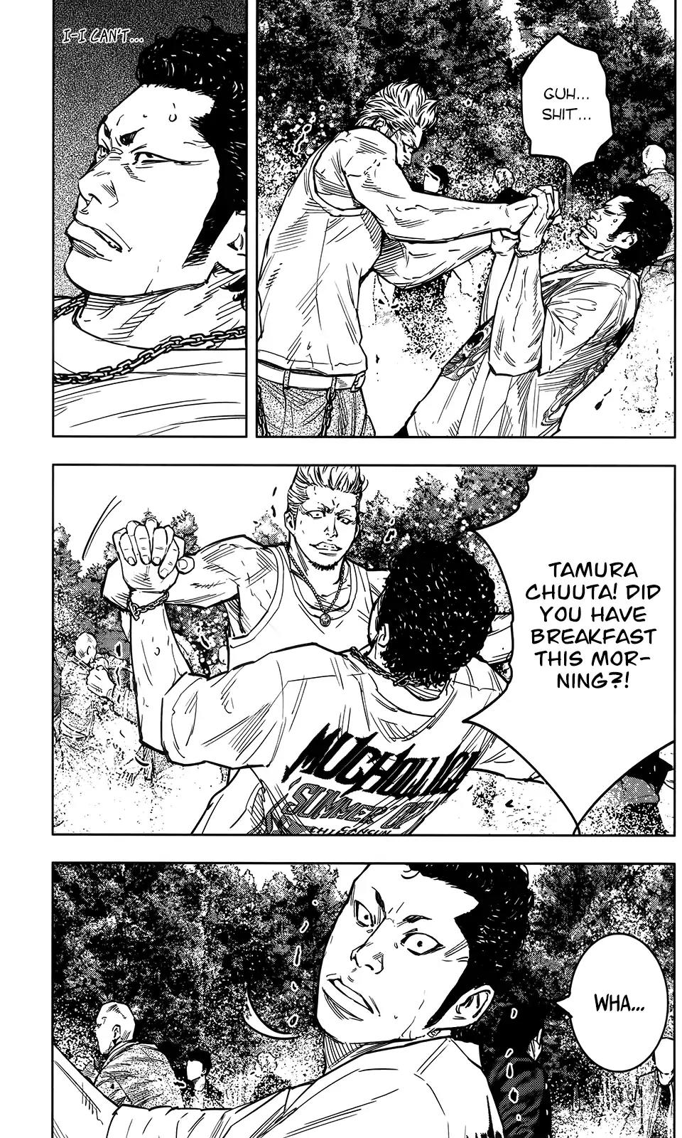 Crows Zero II: Suzuran x Houen Chapter 35 page 14 - Chapter 35: Tamura Chuuta Vs Shibayama Hayato
