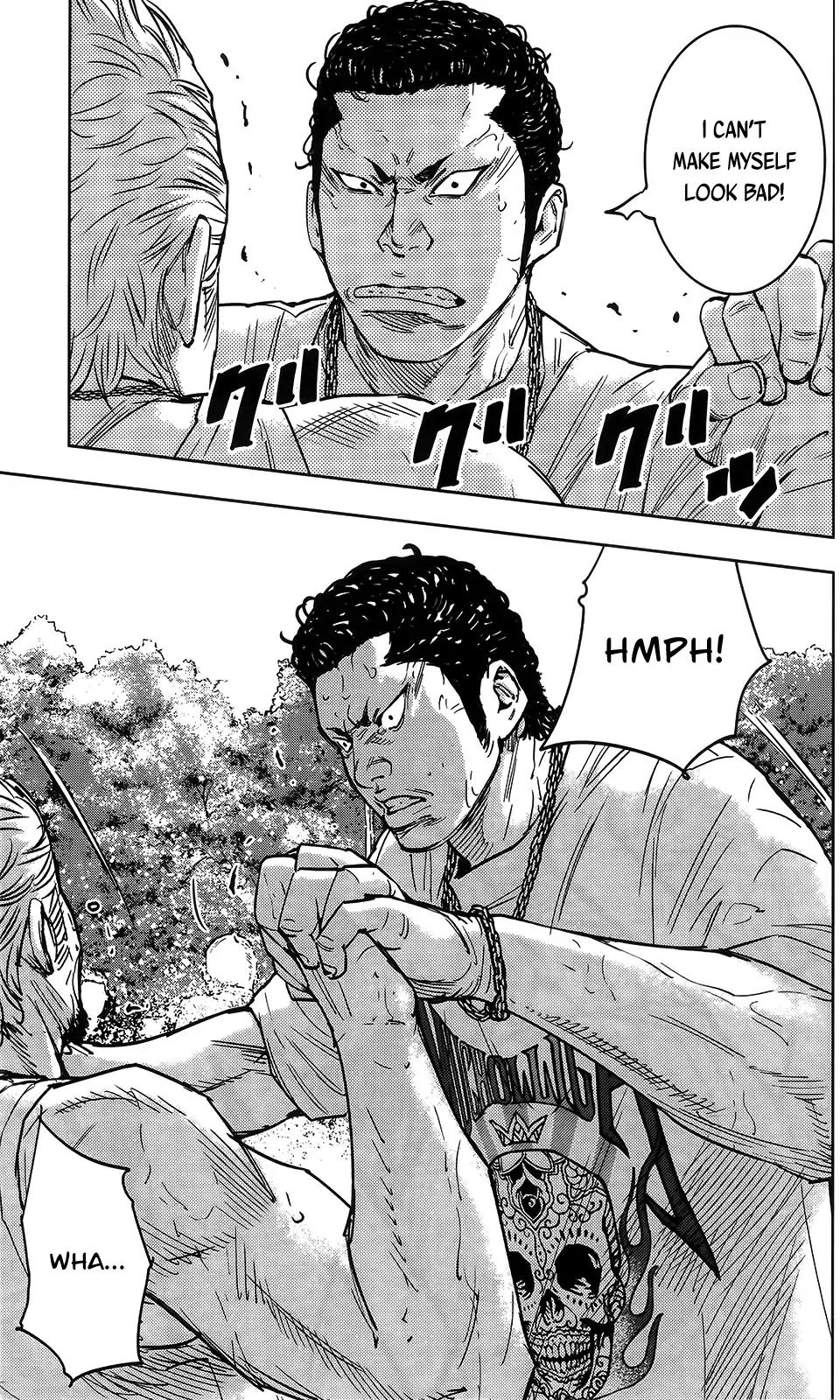 Crows Zero II: Suzuran x Houen Chapter 35 page 16 - Chapter 35: Tamura Chuuta Vs Shibayama Hayato