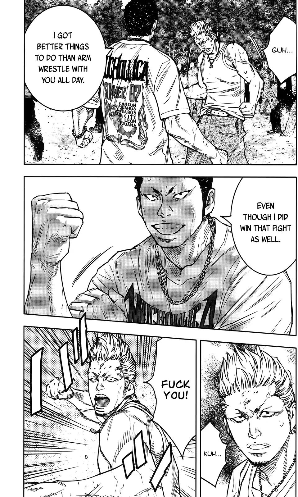Crows Zero II: Suzuran x Houen Chapter 35 page 18 - Chapter 35: Tamura Chuuta Vs Shibayama Hayato