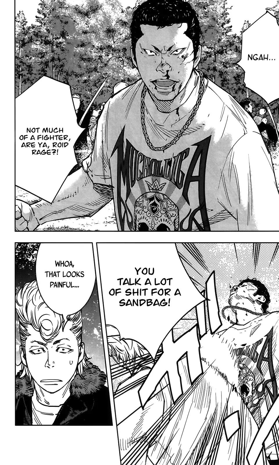 Crows Zero II: Suzuran x Houen Chapter 35 page 21 - Chapter 35: Tamura Chuuta Vs Shibayama Hayato