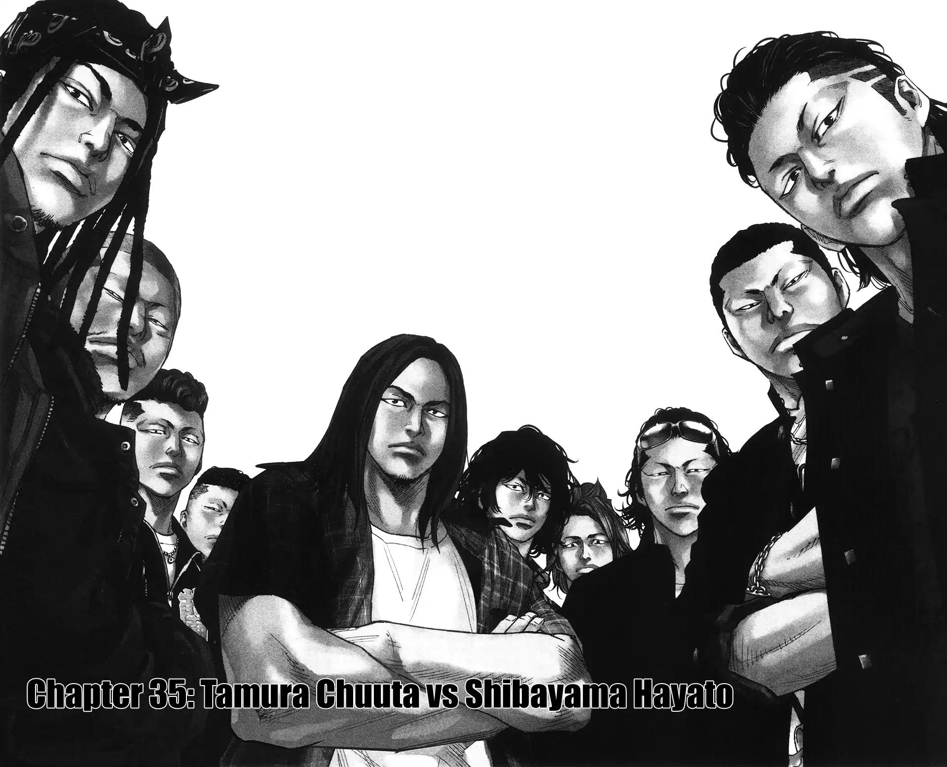 Crows Zero II: Suzuran x Houen Chapter 35 page 3 - Chapter 35: Tamura Chuuta Vs Shibayama Hayato