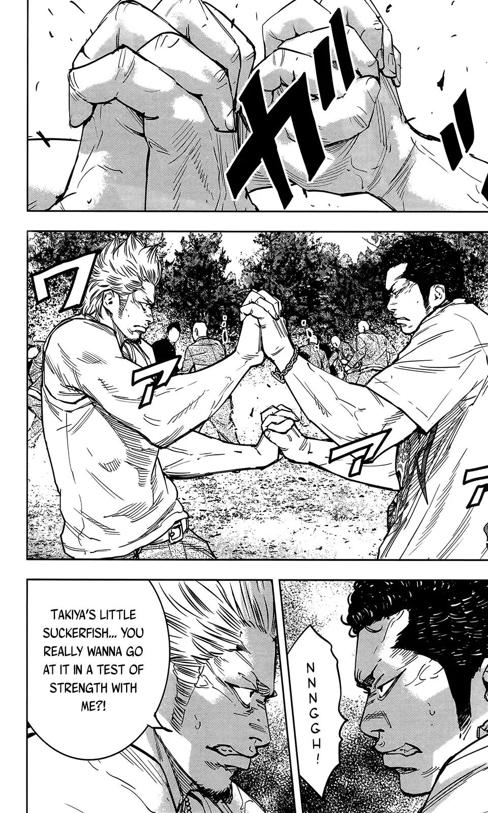 Crows Zero II: Suzuran x Houen Chapter 35 page 7 - Chapter 35: Tamura Chuuta Vs Shibayama Hayato