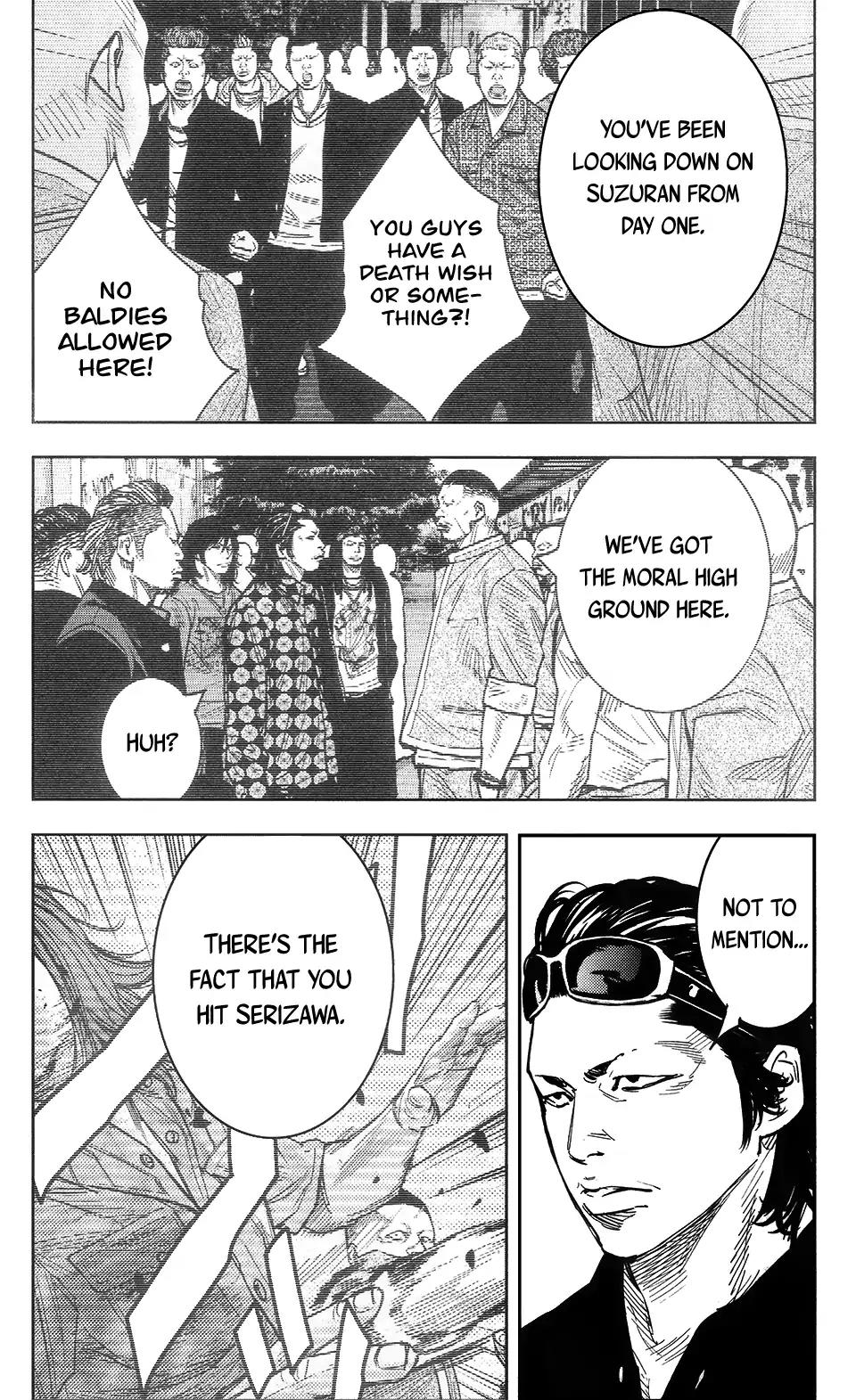 Crows Zero II: Suzuran x Houen Chapter 36 page 14 - Chapter 36: Serizawa Army: Tokaji Yuuji