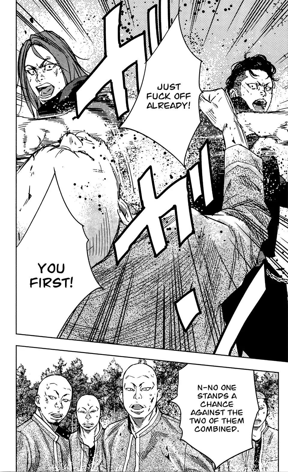 Crows Zero II: Suzuran x Houen Chapter 36 page 6 - Chapter 36: Serizawa Army: Tokaji Yuuji