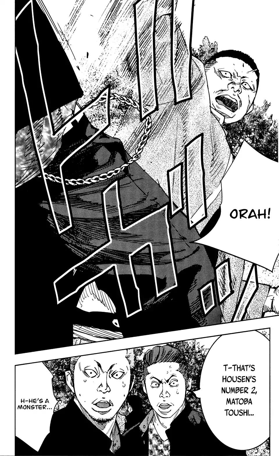 Crows Zero II: Suzuran x Houen Chapter 36 page 8 - Chapter 36: Serizawa Army: Tokaji Yuuji