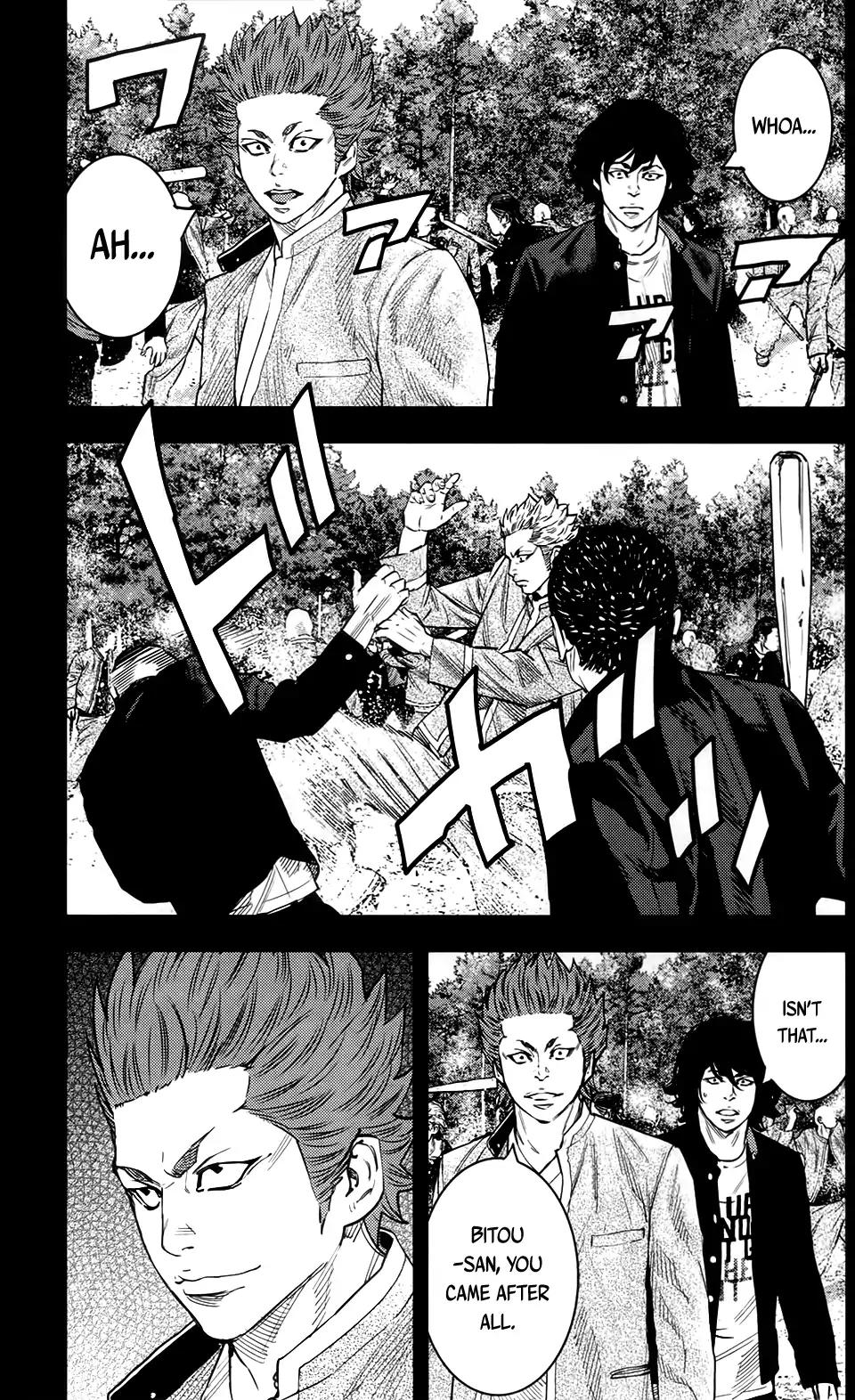 Crows Zero II: Suzuran x Houen Chapter 37 page 11 - Chapter 37: Tatsukawa Tokio vs Kumakiri Rikiya
