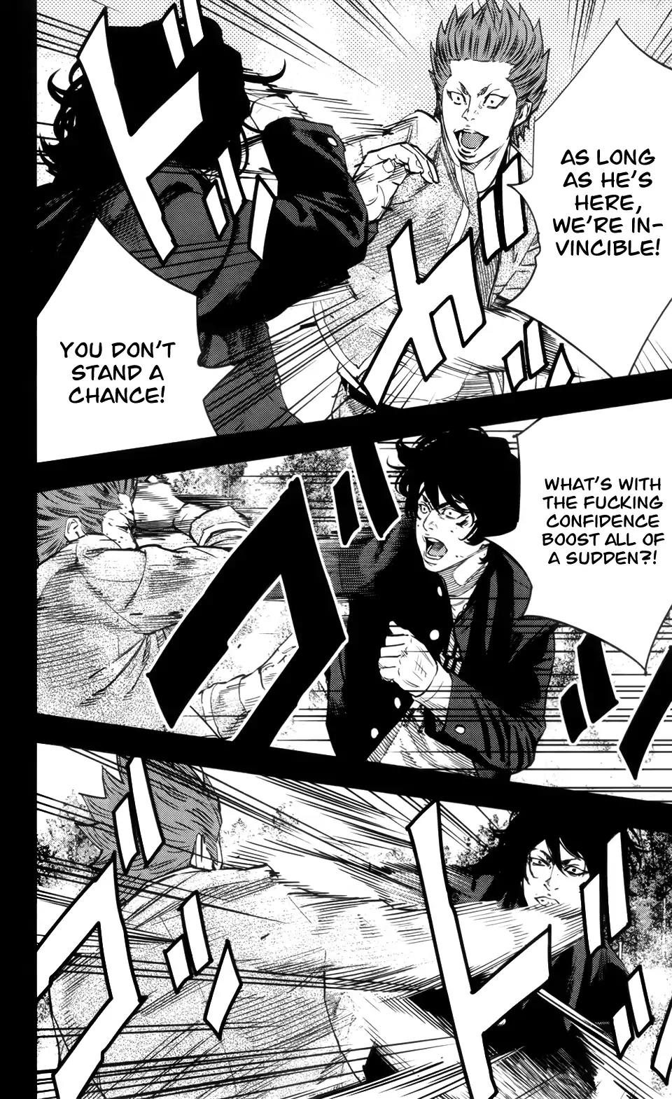 Crows Zero II: Suzuran x Houen Chapter 37 page 12 - Chapter 37: Tatsukawa Tokio vs Kumakiri Rikiya