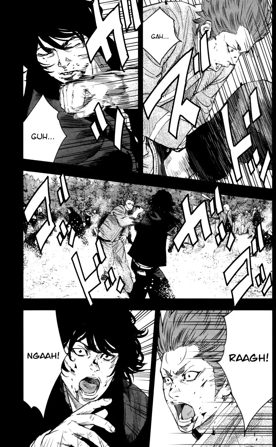 Crows Zero II: Suzuran x Houen Chapter 37 page 13 - Chapter 37: Tatsukawa Tokio vs Kumakiri Rikiya