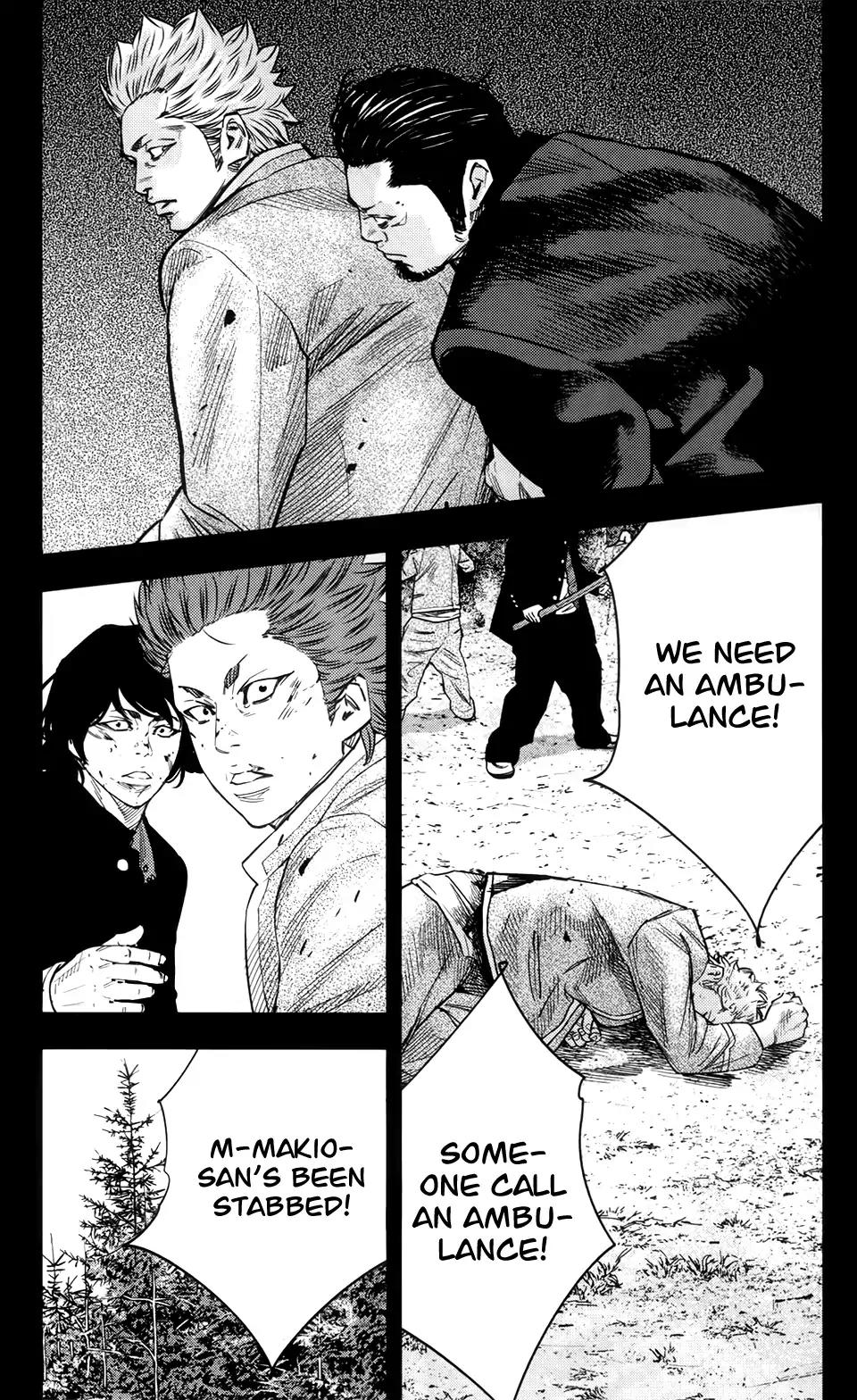 Crows Zero II: Suzuran x Houen Chapter 37 page 14 - Chapter 37: Tatsukawa Tokio vs Kumakiri Rikiya