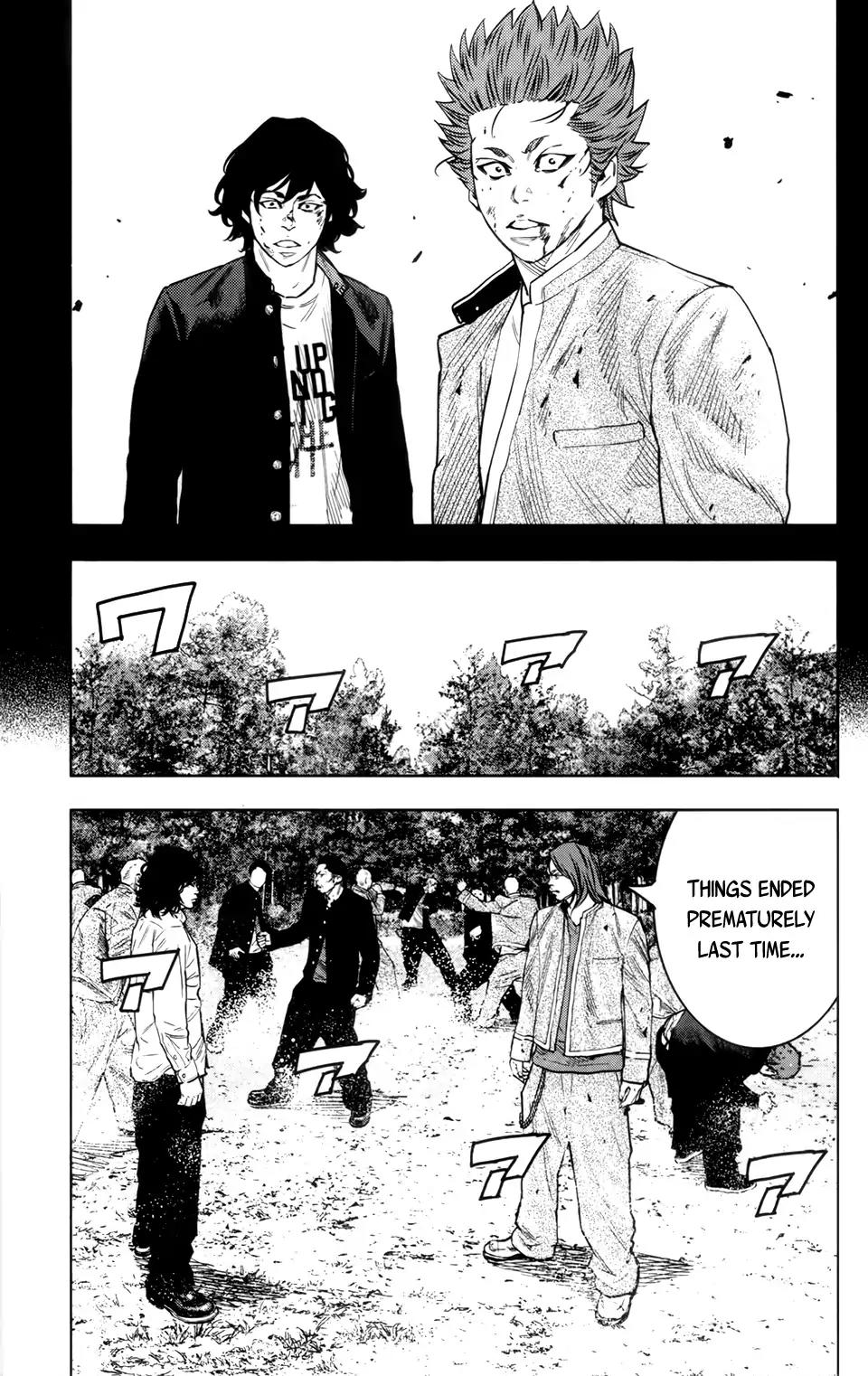 Crows Zero II: Suzuran x Houen Chapter 37 page 15 - Chapter 37: Tatsukawa Tokio vs Kumakiri Rikiya