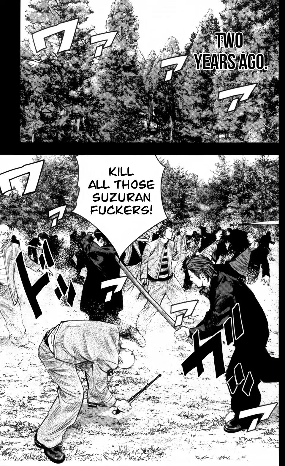 Crows Zero II: Suzuran x Houen Chapter 37 page 5 - Chapter 37: Tatsukawa Tokio vs Kumakiri Rikiya