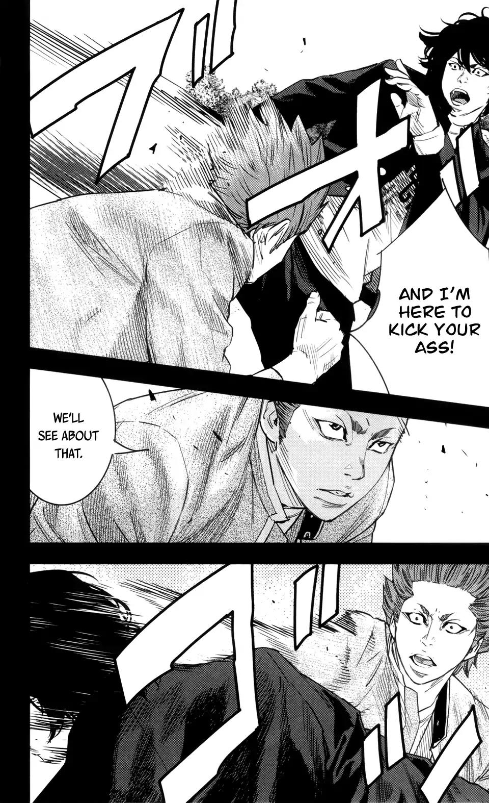 Crows Zero II: Suzuran x Houen Chapter 37 page 8 - Chapter 37: Tatsukawa Tokio vs Kumakiri Rikiya