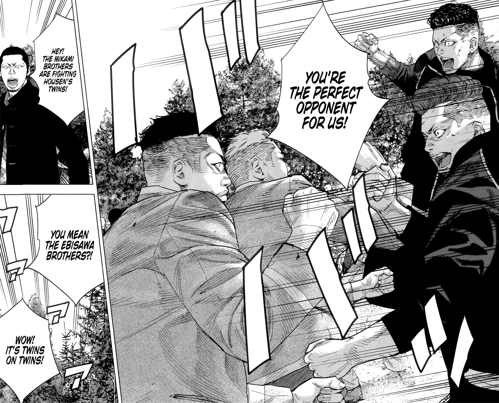 Crows Zero II: Suzuran x Houen Chapter 38 page 12 - Chapter 38: Suzuran's Twin Rouges