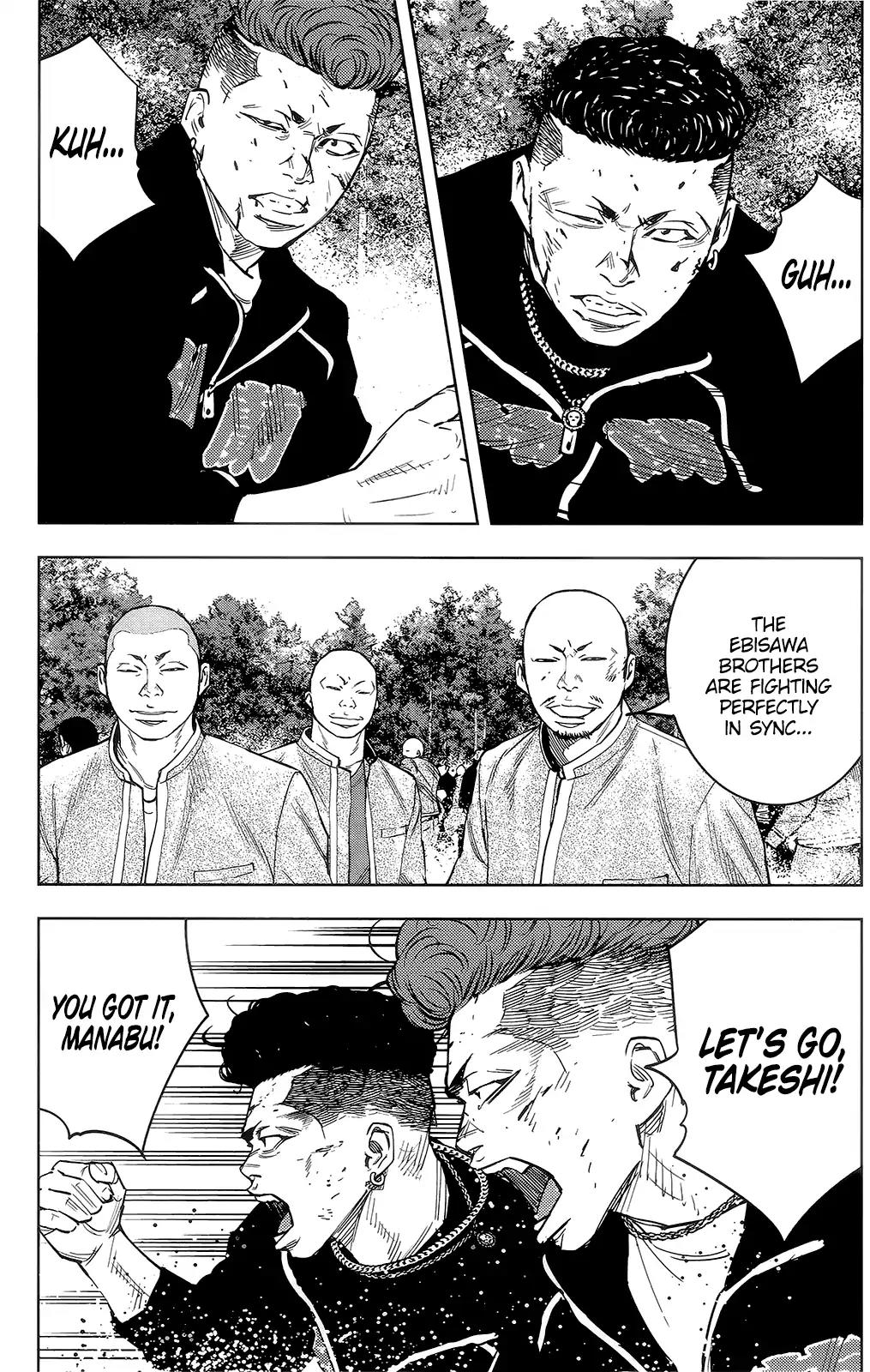 Crows Zero II: Suzuran x Houen Chapter 38 page 14 - Chapter 38: Suzuran's Twin Rouges