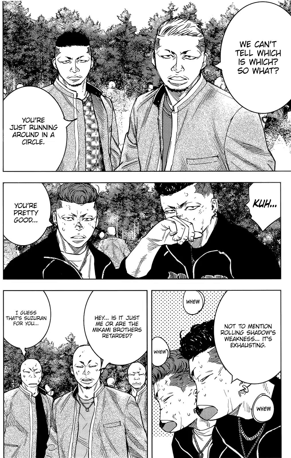 Crows Zero II: Suzuran x Houen Chapter 38 page 18 - Chapter 38: Suzuran's Twin Rouges