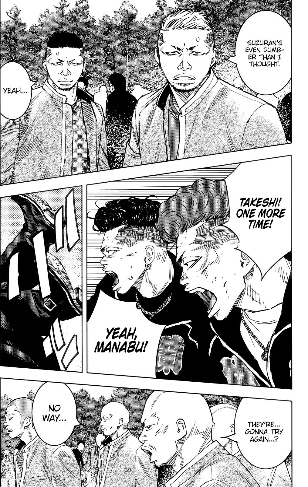 Crows Zero II: Suzuran x Houen Chapter 38 page 24 - Chapter 38: Suzuran's Twin Rouges
