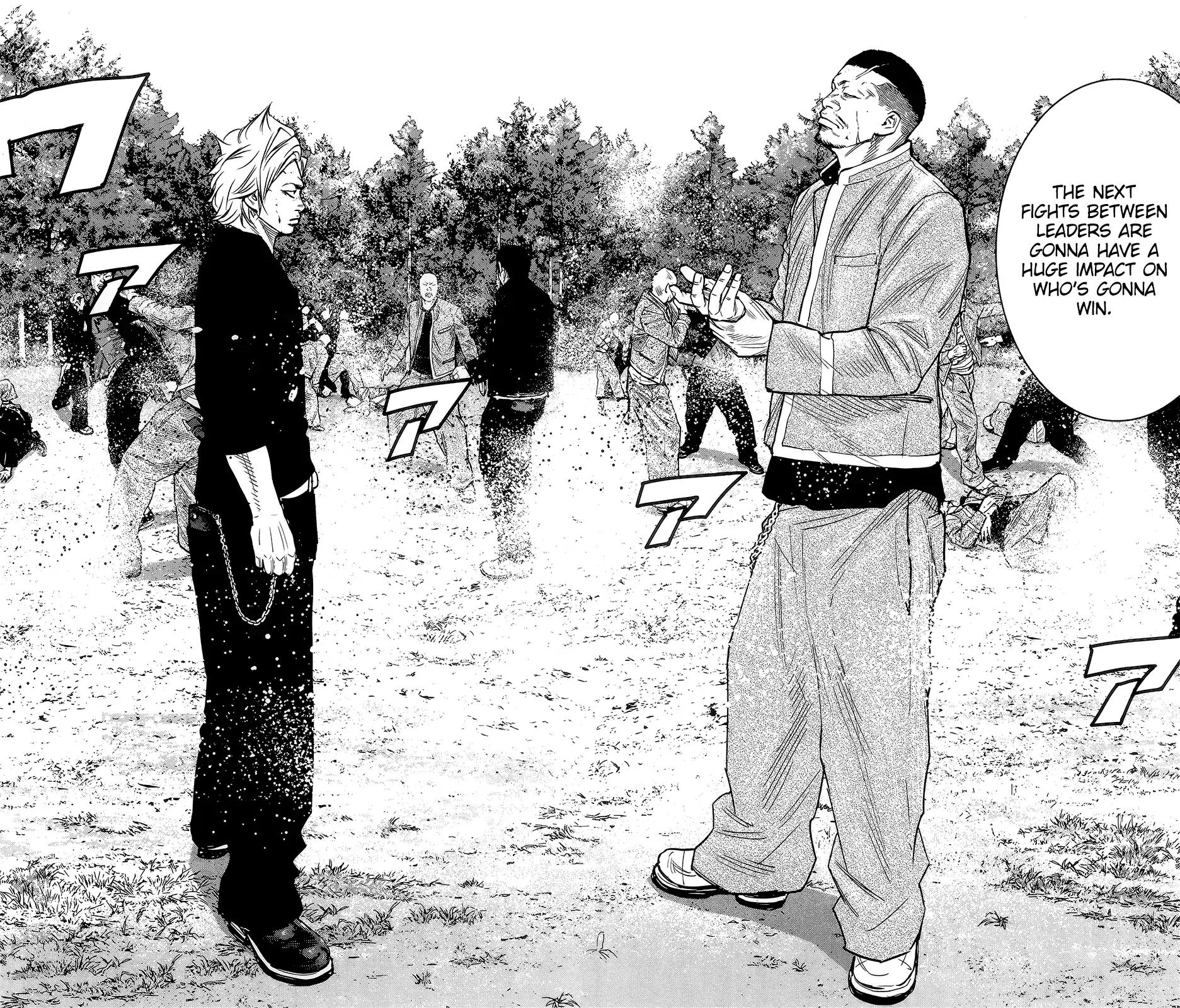 Crows Zero II: Suzuran x Houen Chapter 39 page 20 - Chapter 39: The Course of Battle