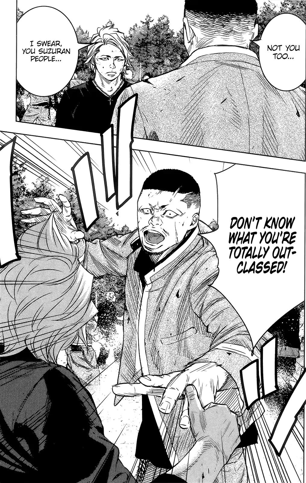 Crows Zero II: Suzuran x Houen Chapter 39 page 22 - Chapter 39: The Course of Battle