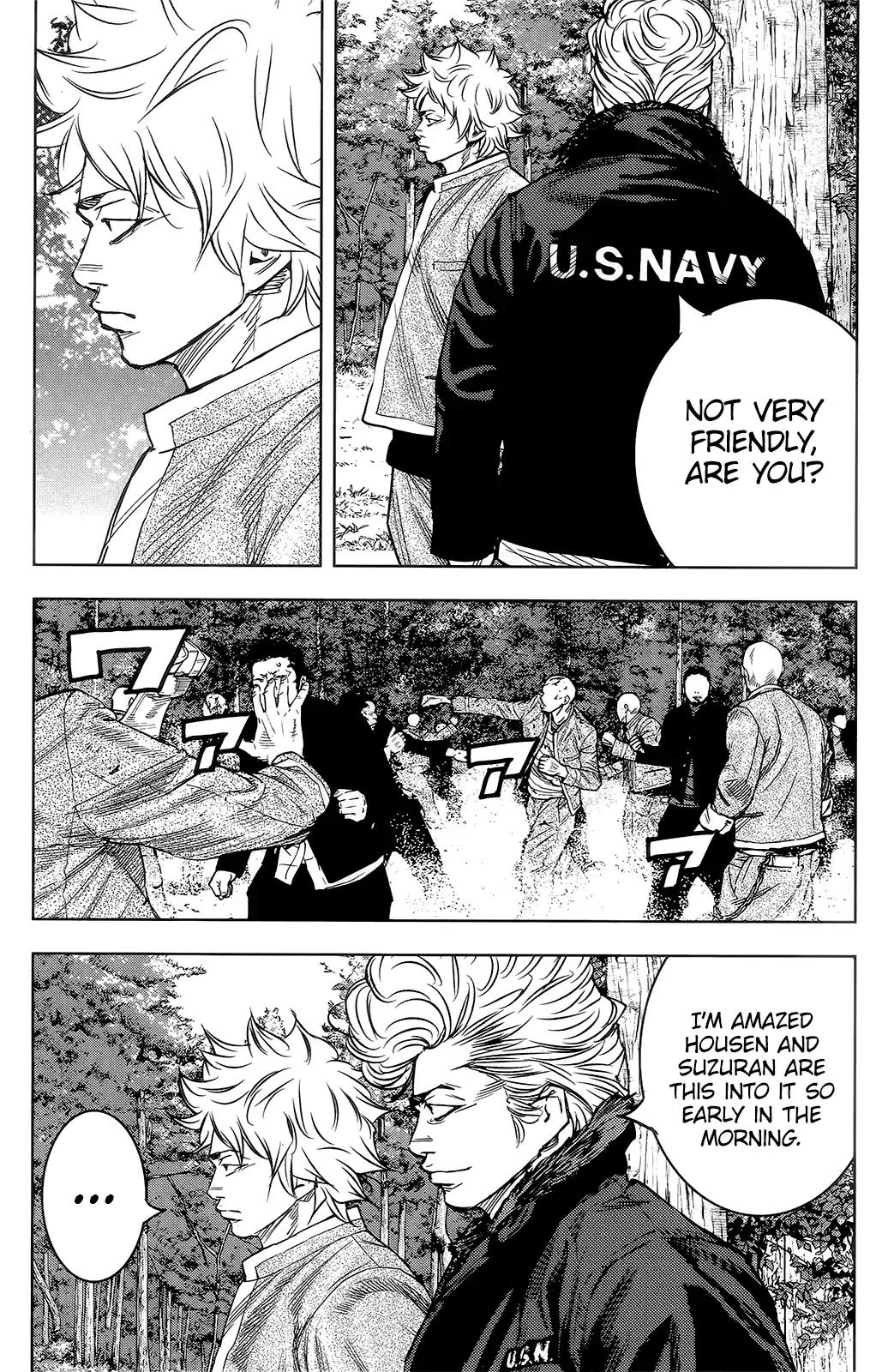Crows Zero II: Suzuran x Houen Chapter 39 page 5 - Chapter 39: The Course of Battle
