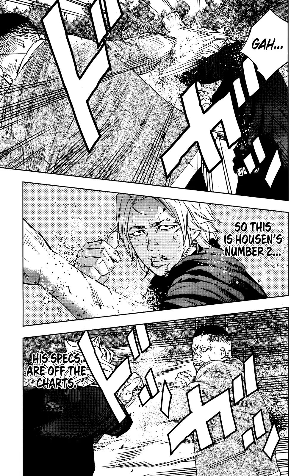 Crows Zero II: Suzuran x Houen Chapter 40 page 14 - Chapter 40: Izaki and Tokaji