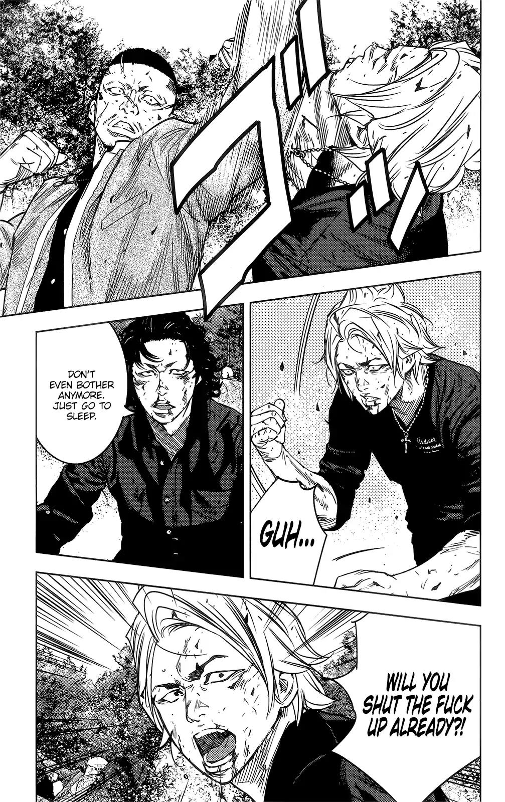 Crows Zero II: Suzuran x Houen Chapter 40 page 18 - Chapter 40: Izaki and Tokaji