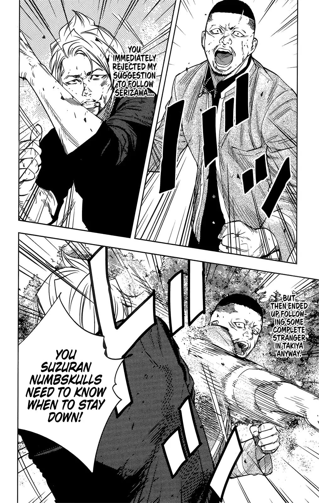 Crows Zero II: Suzuran x Houen Chapter 40 page 28 - Chapter 40: Izaki and Tokaji