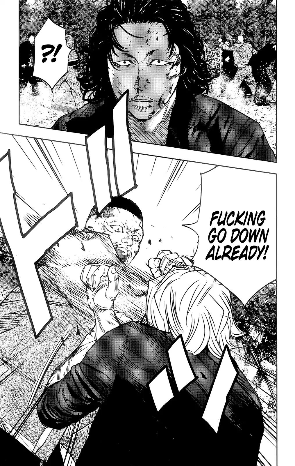 Crows Zero II: Suzuran x Houen Chapter 40 page 33 - Chapter 40: Izaki and Tokaji