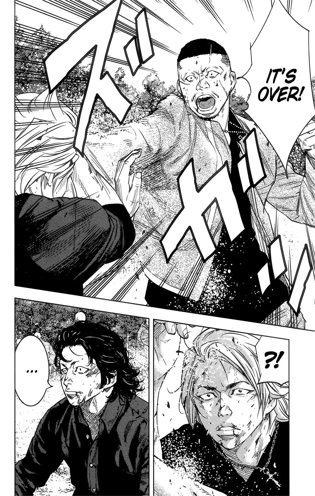 Crows Zero II: Suzuran x Houen Chapter 40 page 34 - Chapter 40: Izaki and Tokaji
