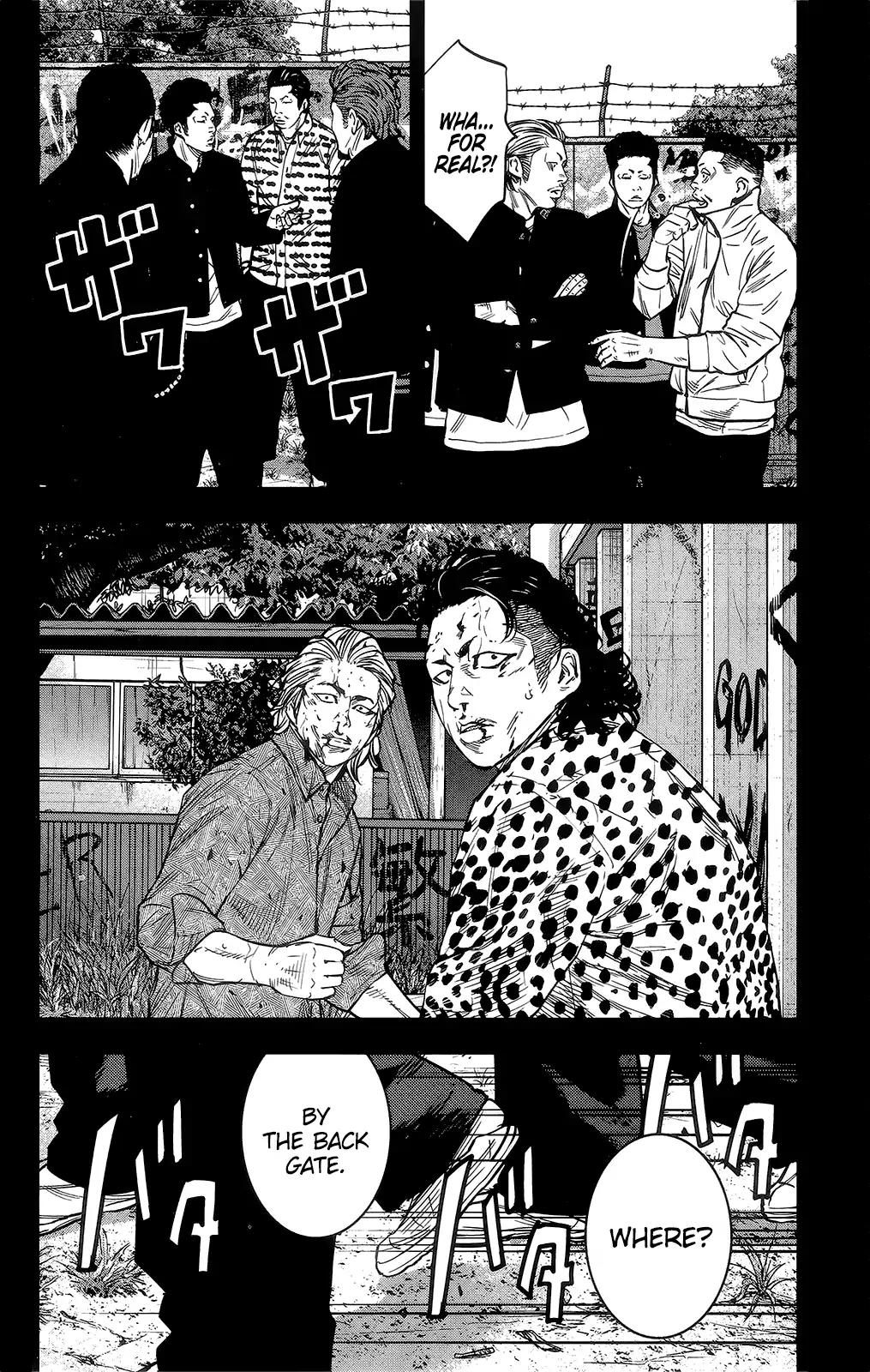 Crows Zero II: Suzuran x Houen Chapter 40 page 7 - Chapter 40: Izaki and Tokaji