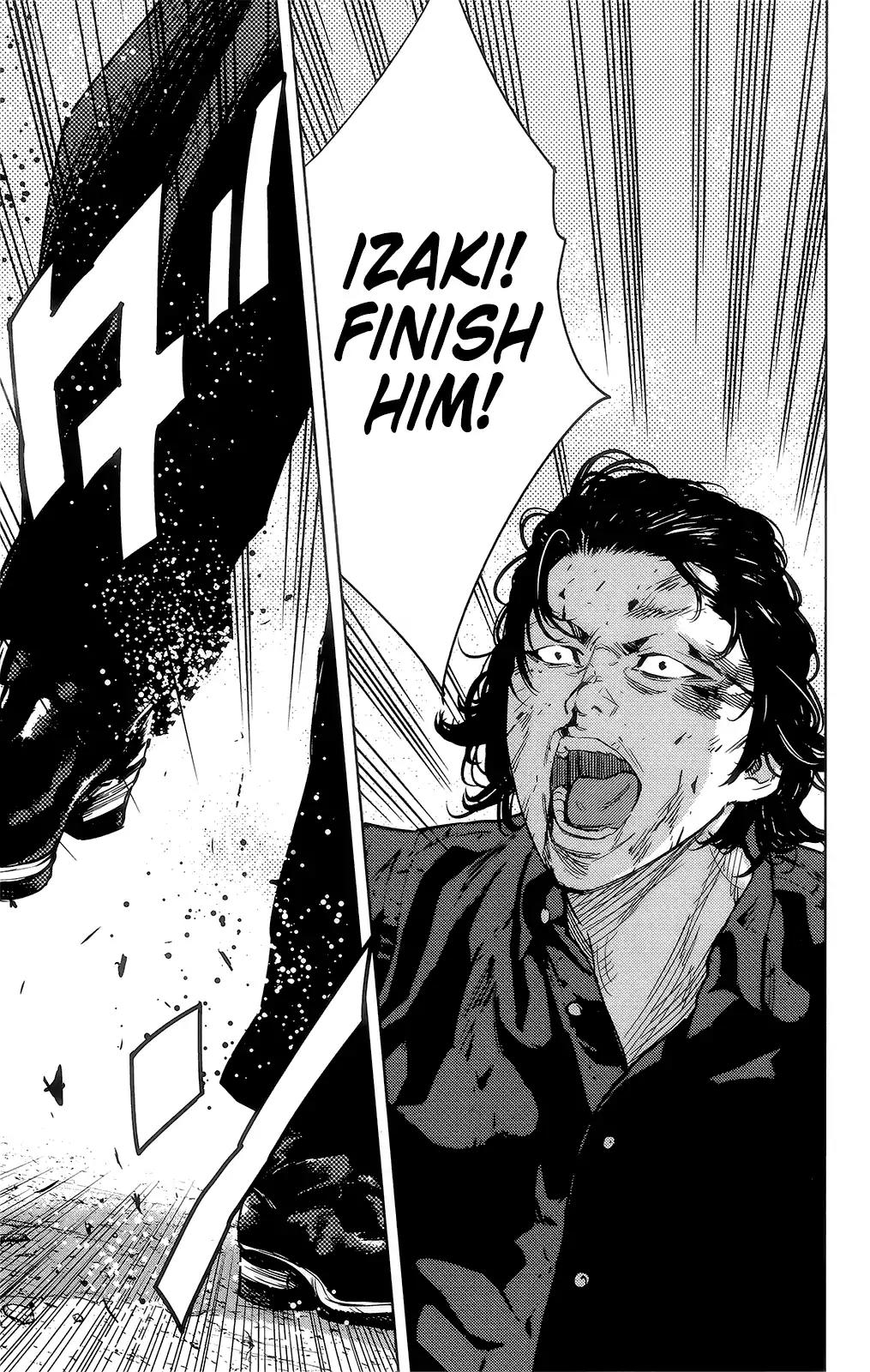 Crows Zero II: Suzuran x Houen Chapter 41 page 19 - Chapter 41: Izaki vs Matoba, conclusion