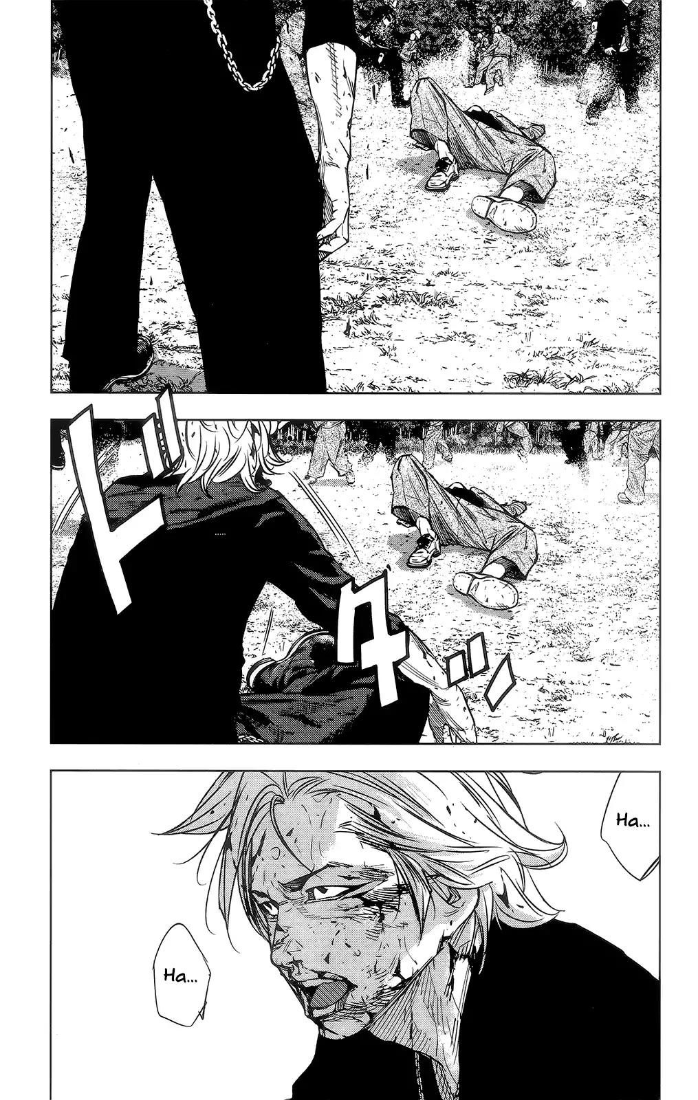 Crows Zero II: Suzuran x Houen Chapter 41 page 22 - Chapter 41: Izaki vs Matoba, conclusion