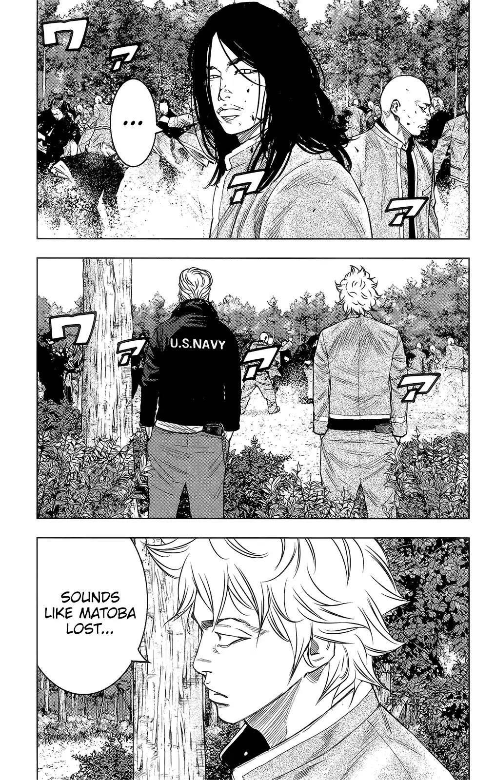 Crows Zero II: Suzuran x Houen Chapter 41 page 28 - Chapter 41: Izaki vs Matoba, conclusion