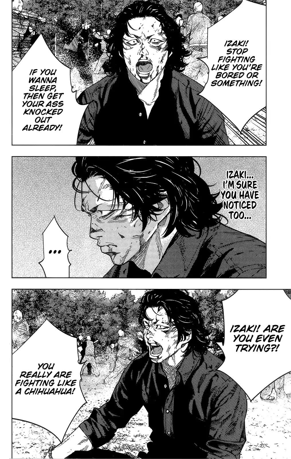 Crows Zero II: Suzuran x Houen Chapter 41 page 4 - Chapter 41: Izaki vs Matoba, conclusion