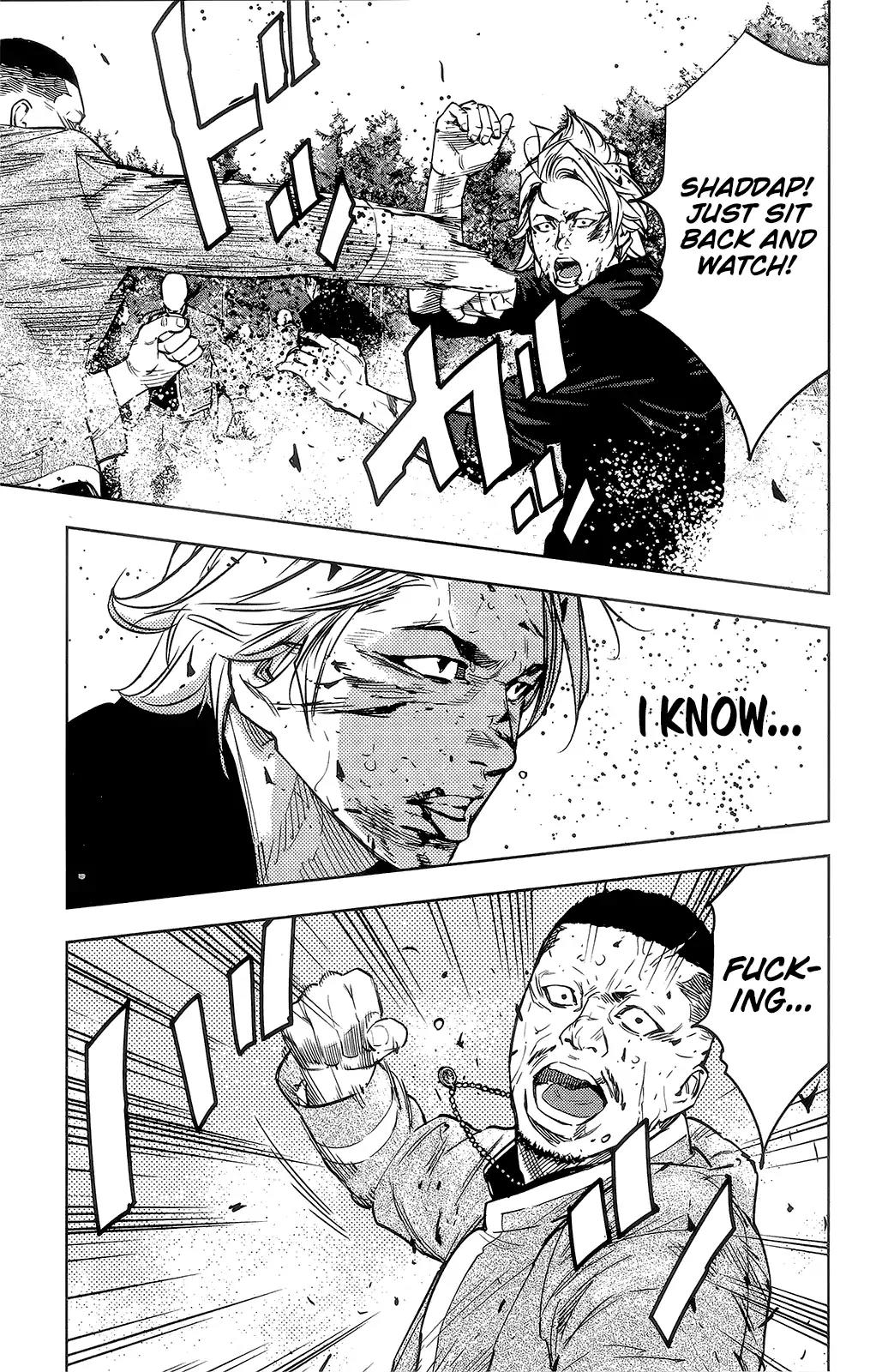Crows Zero II: Suzuran x Houen Chapter 41 page 5 - Chapter 41: Izaki vs Matoba, conclusion