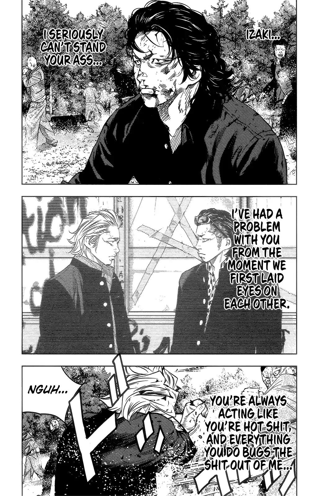 Crows Zero II: Suzuran x Houen Chapter 41 page 9 - Chapter 41: Izaki vs Matoba, conclusion