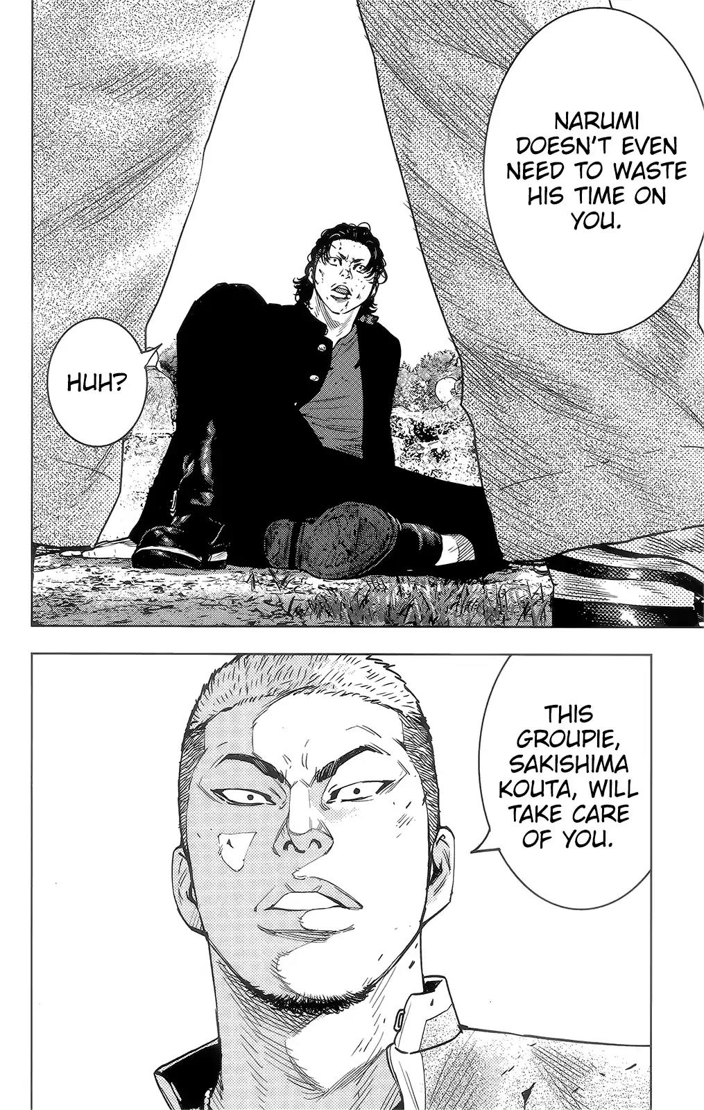 Crows Zero II: Suzuran x Houen Chapter 42 page 22 - Chapter 42: Narumi Taiga vs Makise Takashi