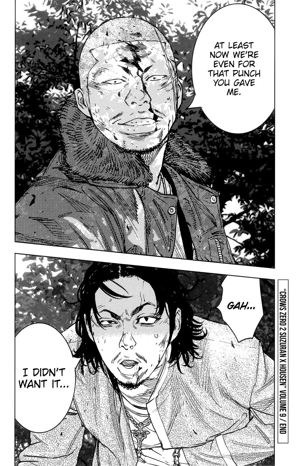 Crows Zero II: Suzuran x Houen Chapter 42 page 34 - Chapter 42: Narumi Taiga vs Makise Takashi