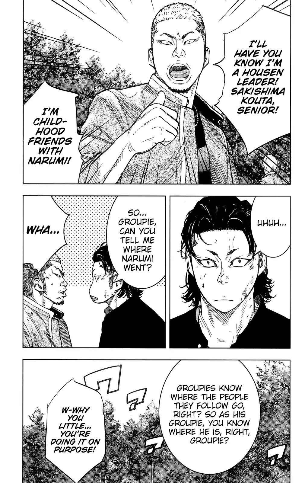 Crows Zero II: Suzuran x Houen Chapter 42 page 6 - Chapter 42: Narumi Taiga vs Makise Takashi