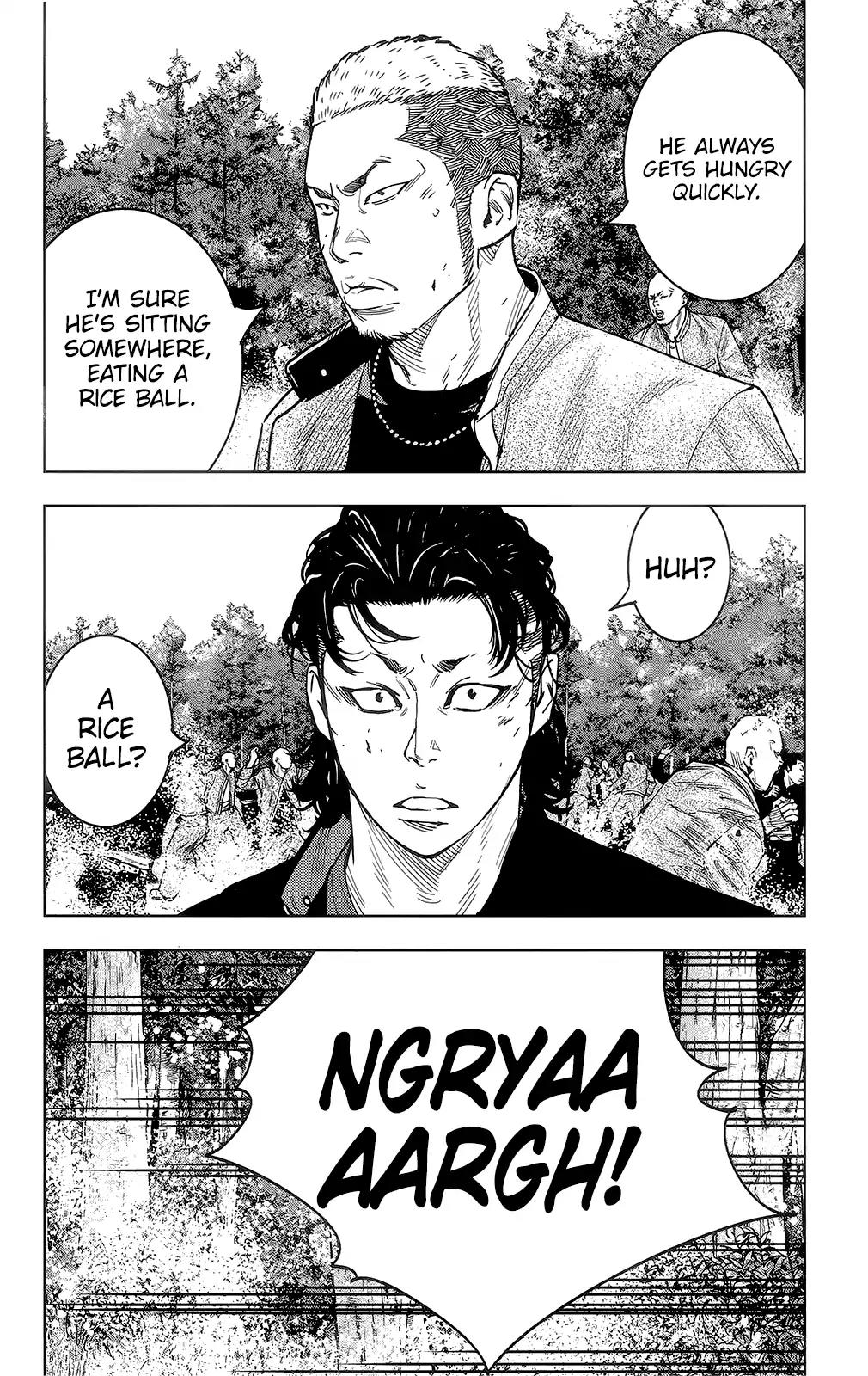 Crows Zero II: Suzuran x Houen Chapter 42 page 7 - Chapter 42: Narumi Taiga vs Makise Takashi
