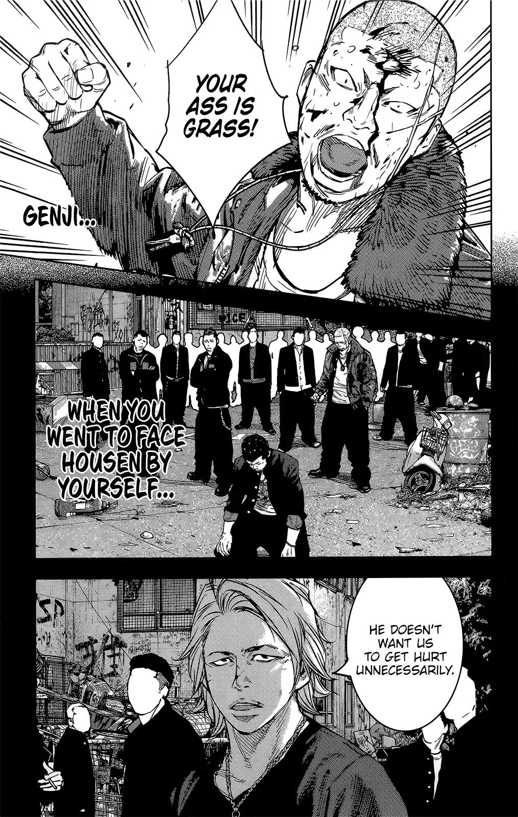 Crows Zero II: Suzuran x Houen Chapter 43 page 17 - Chapter 43: Makise’s Pride