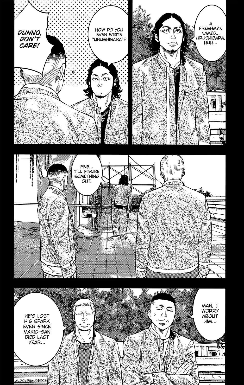 Crows Zero II: Suzuran x Houen Chapter 45 page 13 - Chapter 45: Urushibara Ryou