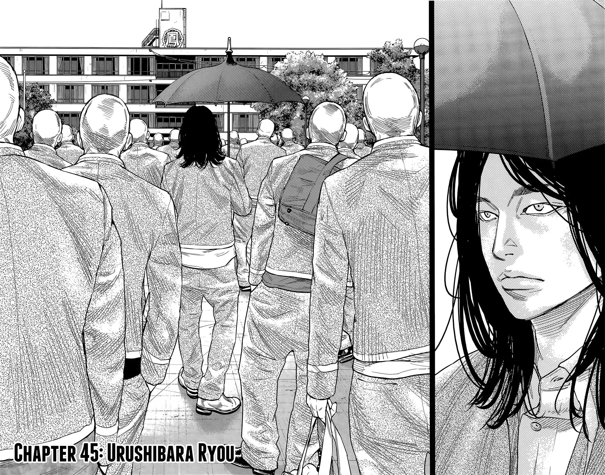 Crows Zero II: Suzuran x Houen Chapter 45 page 3 - Chapter 45: Urushibara Ryou